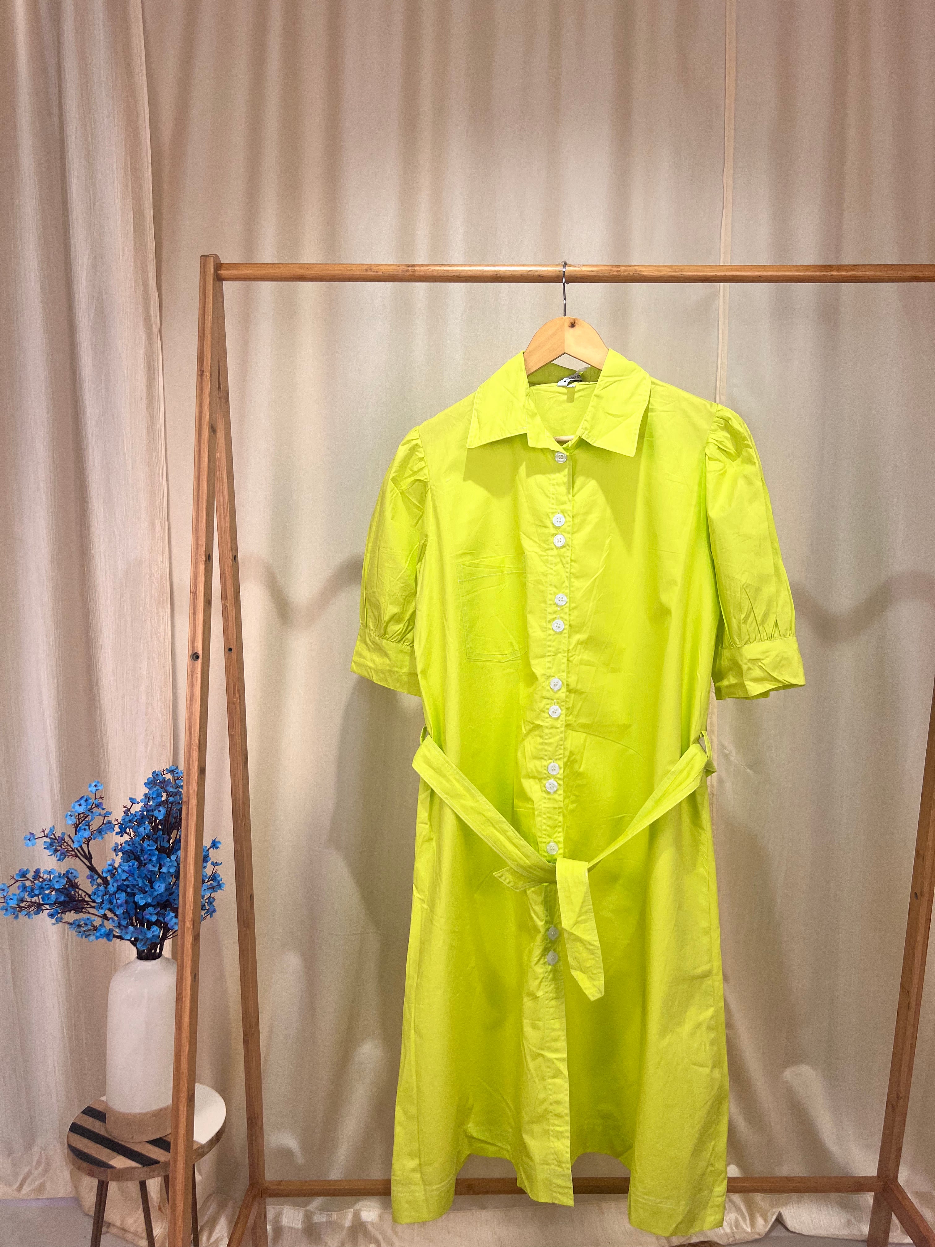 neon-threaded-midi-shirt-dress-with-belt-wevidh