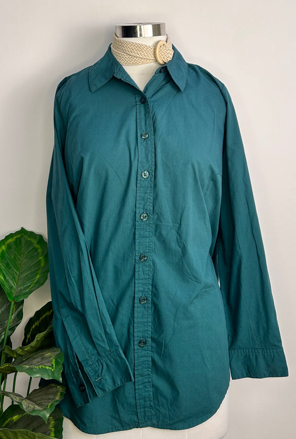 Simplicity Green Formal Shirt