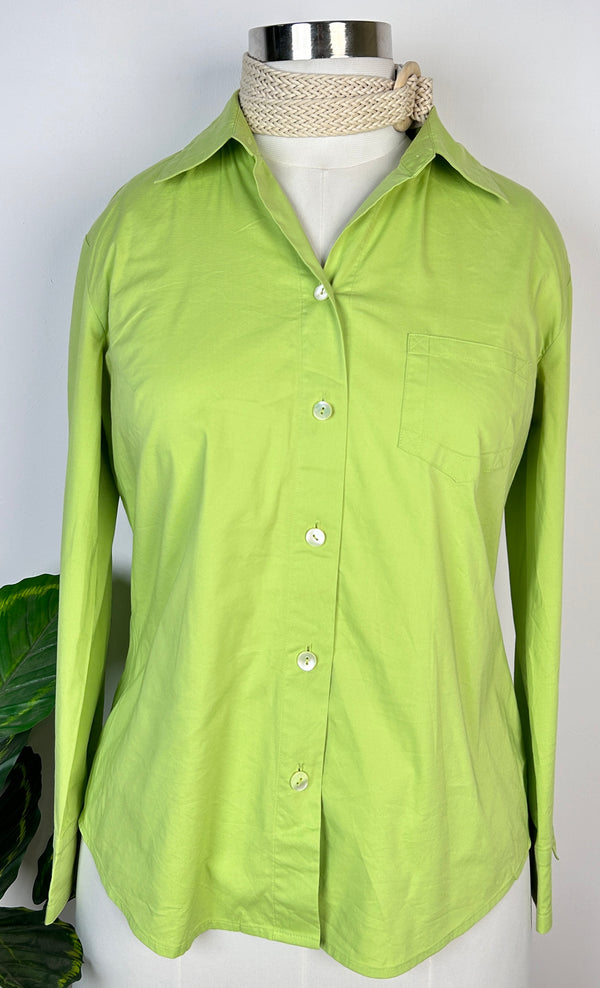 Simplicity Pocket Green Formal Shirt