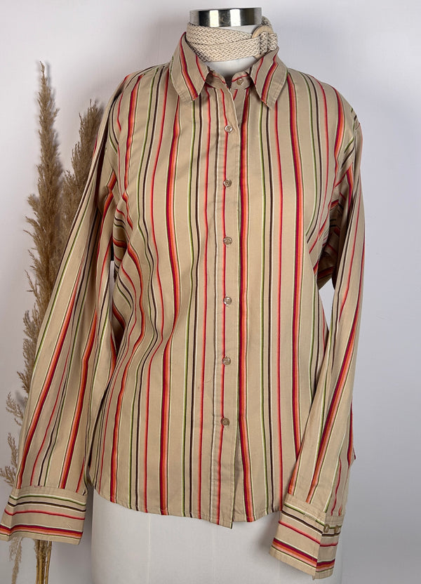 Simplicity Striped Multicolour Formal Shirt